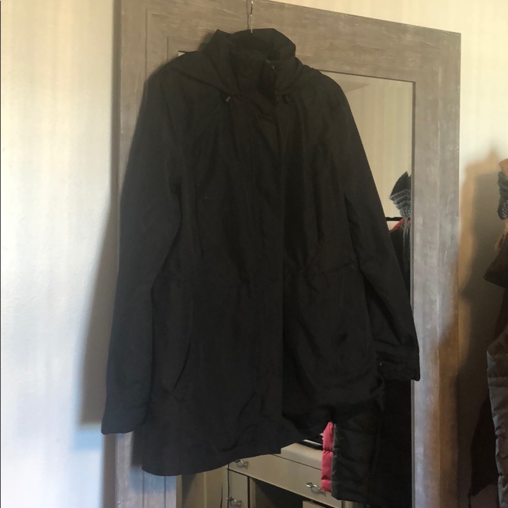 Black spring jacket